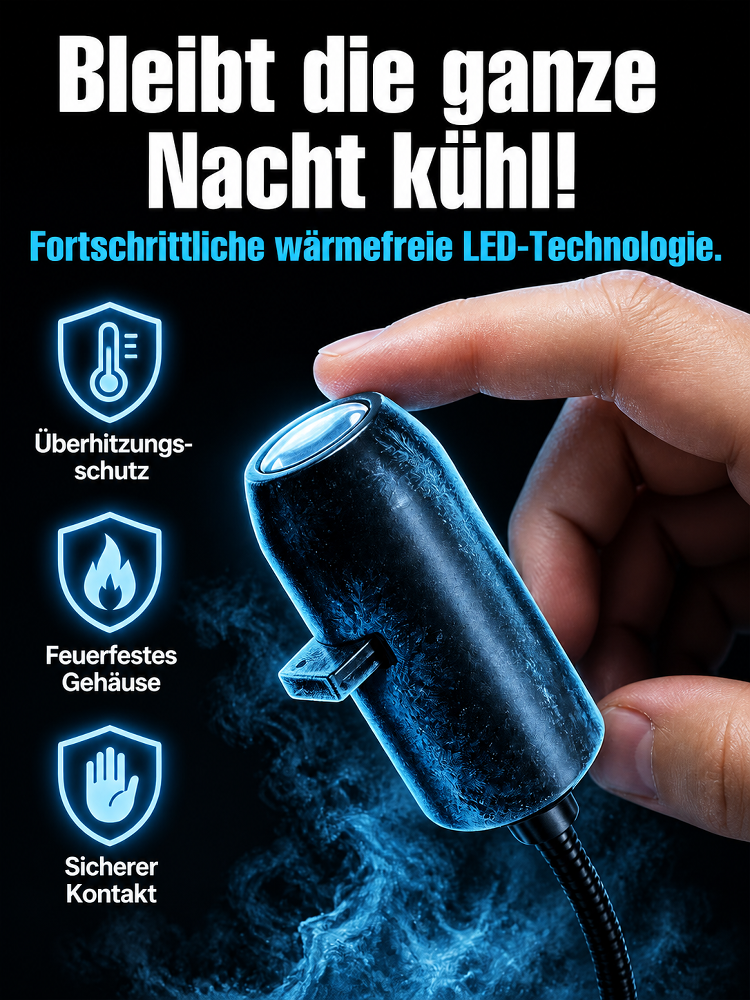 Comauo™ – Ozean & Sternenhimmelprojektor: Ultra-HD 3D-Hologrammprojektion. In nur 1 Sekunde haben Sie Ihr eigenes, täuschend echtes Aquarium!