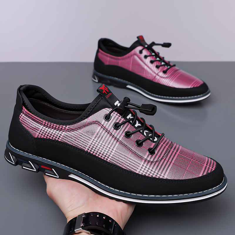 Men's Fashion Calfskin Leather Shoes