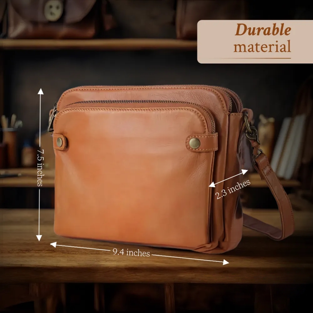 Women's Calfskin Leather Shoulder Bag