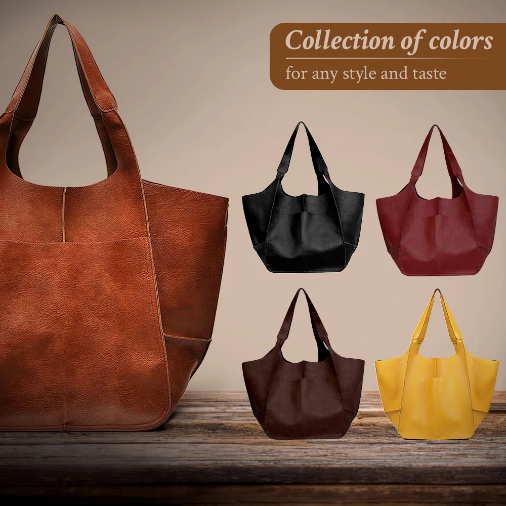 Women's Calfskin Leather Tote Bag