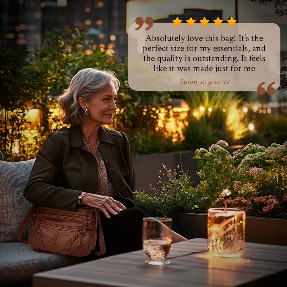 Women's Calfskin Leather Shoulder Bag