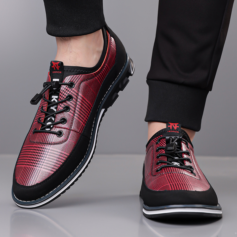 Men's Fashion Calfskin Leather Shoes