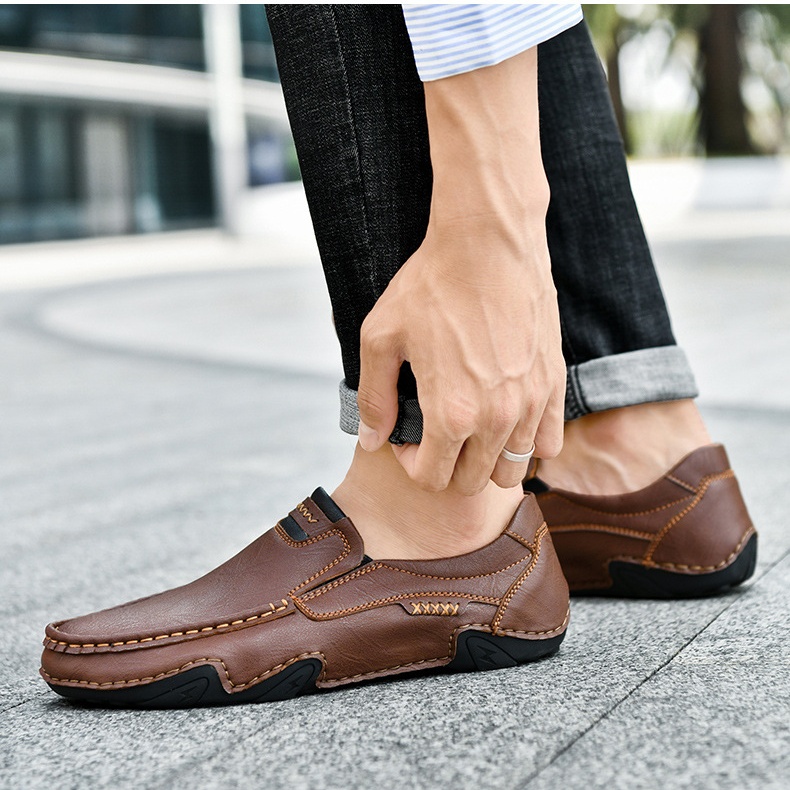 🔥70% OFF TODAY🔥 Men's Fashion Calfskin Leather Shoes