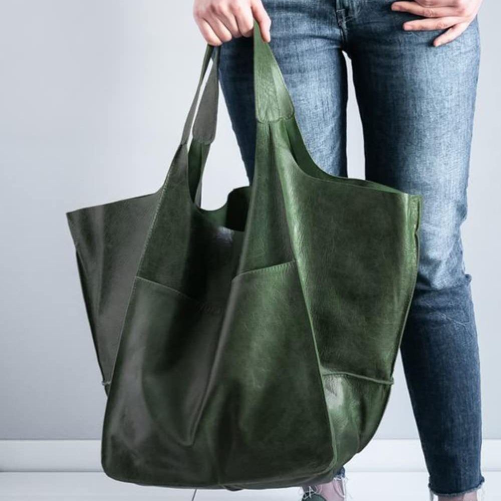 Women's Calfskin Leather Tote Bag