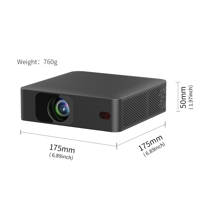 Intelligenter HD-Projektor (4-Zoll-LCD-Bildschirm)