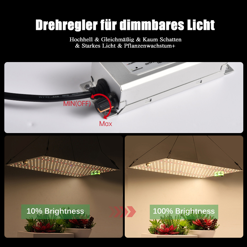 150 W Vollspektrum-Quantenpflanzenlicht