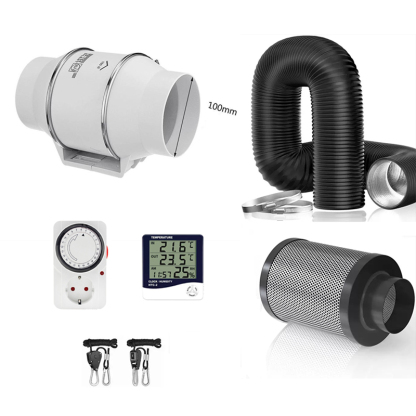 4-Zoll-Abluftventilator-Kanalsatz