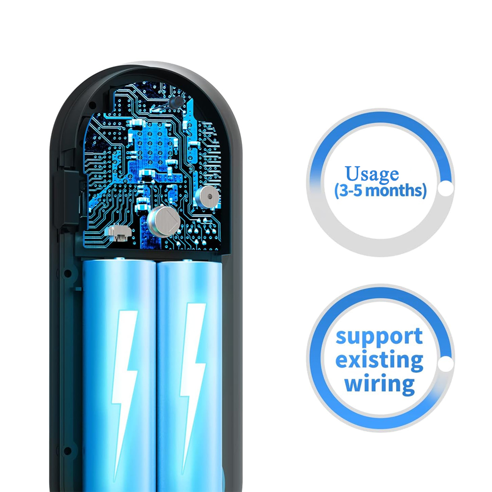 Intelligente kabellose 2K-HD-Türklingel (unterstützt Alexa, Google)