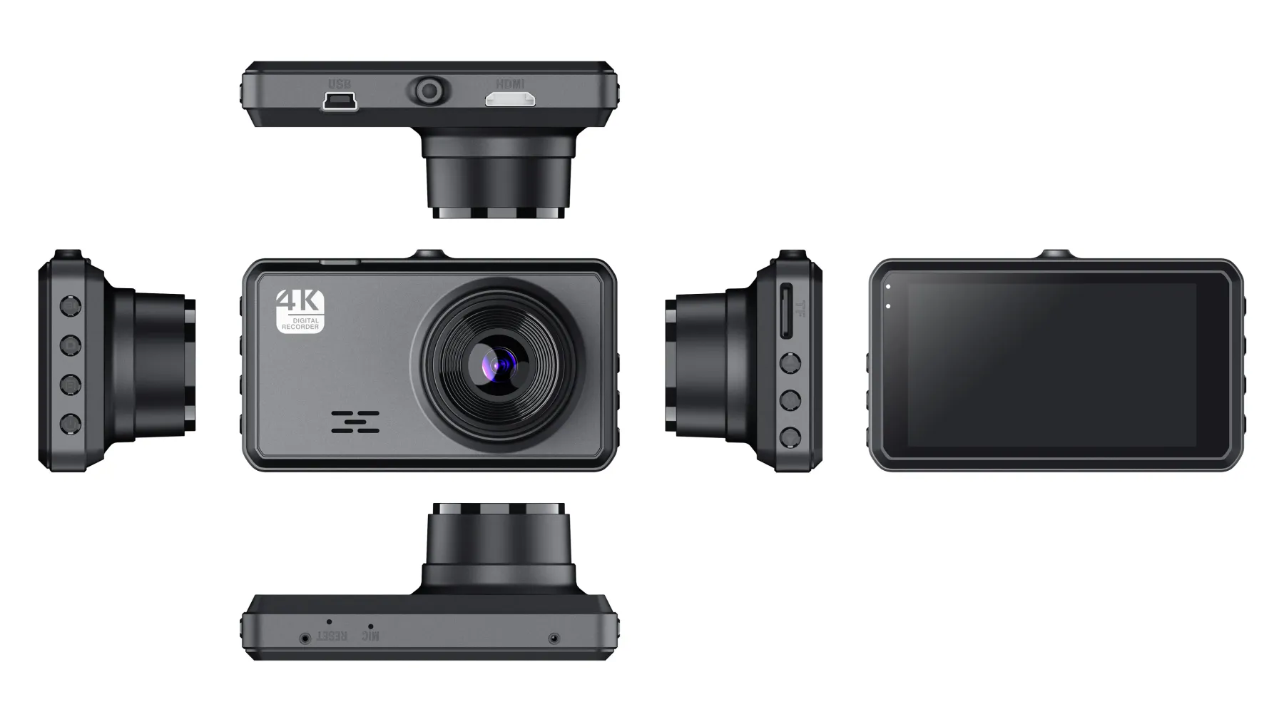 Intelligente Dashcam mit 4K Full HD