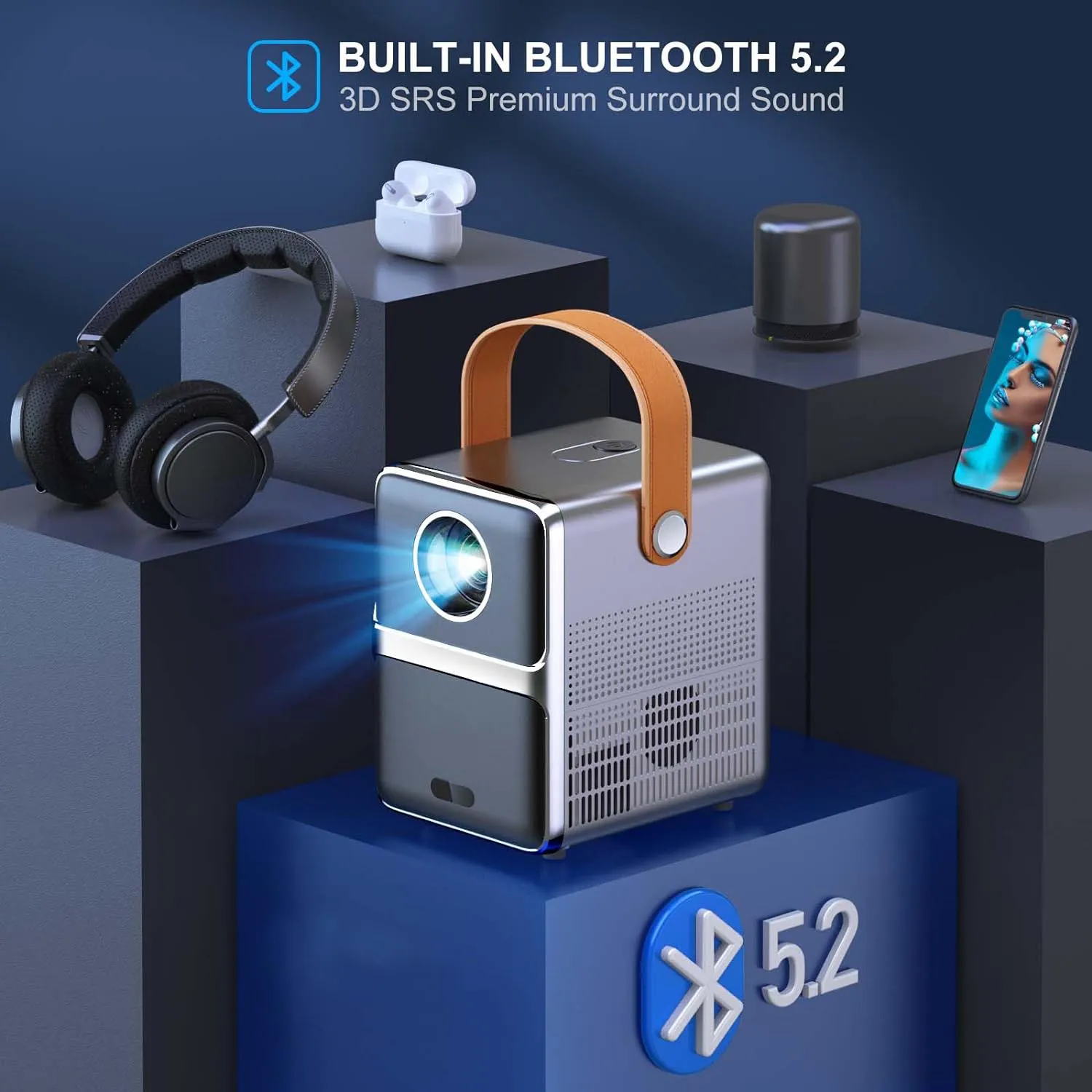 Full HD Portable Smart Projector