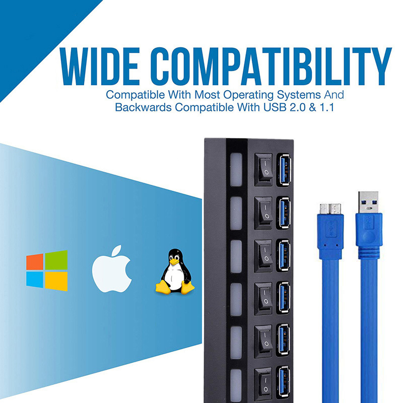 Multiple Ports High-Speed USB Hub