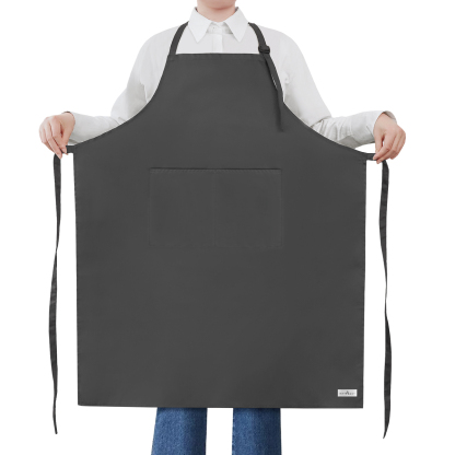 Rotanet 🔥[Limited Time Discount]🔥 Extra Large Adjustable Water & Oil Resistant Cooking Kitchen Chef Bib Apron with 2 Pockets