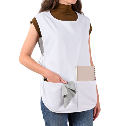 Rotanet Men's and Women's Waterproof Hairstylist Painting Cobbler Work Apron with 2 Large Pockets
