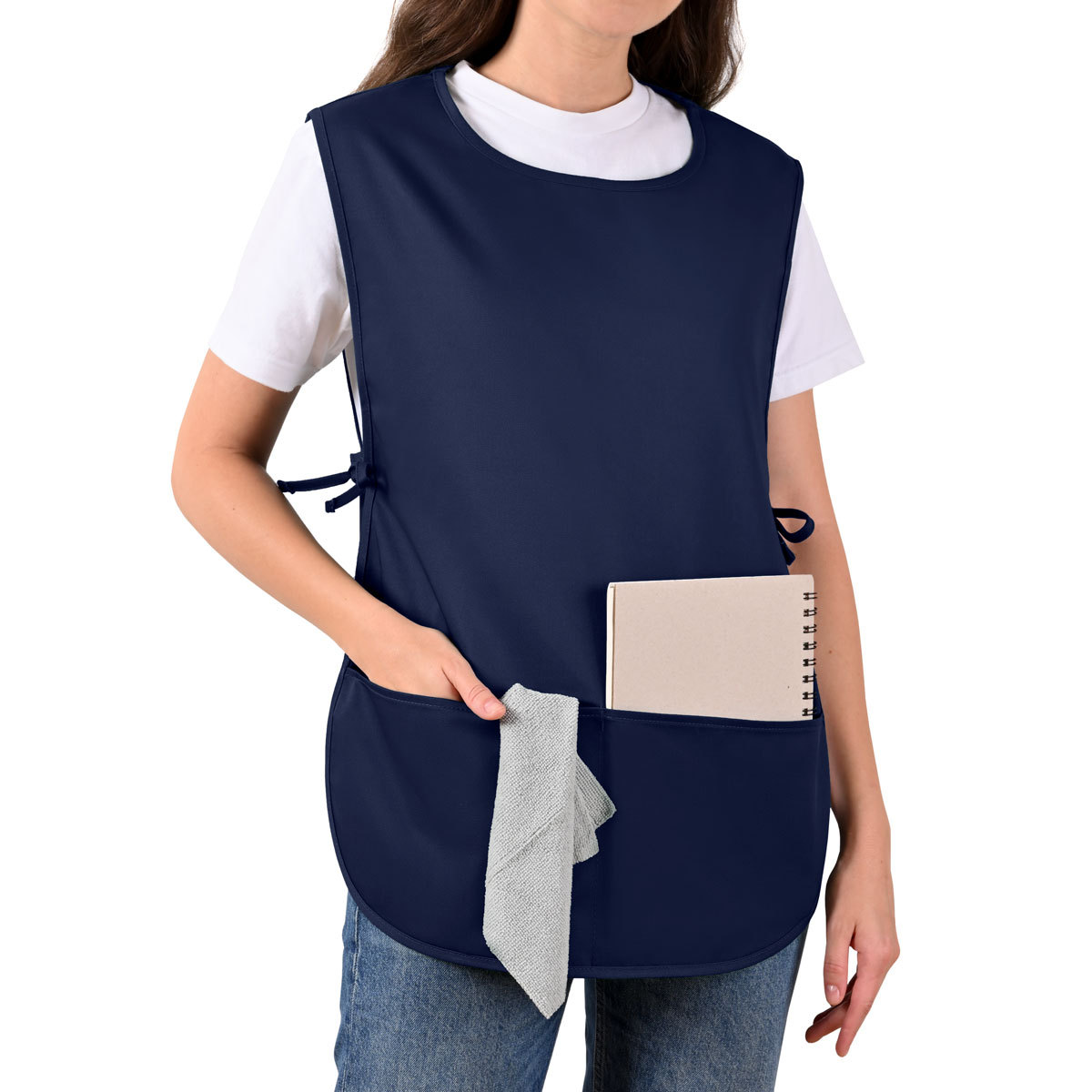 Rotanet Men's and Women's Waterproof Hairstylist Painting Cobbler Work Apron with 2 Large Pockets