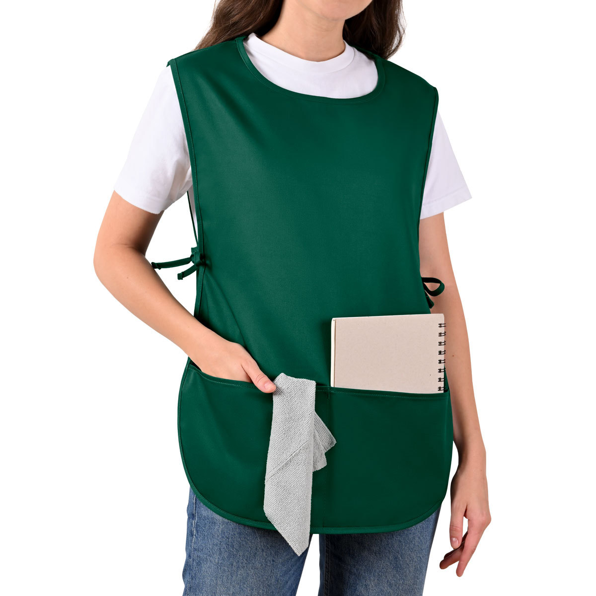 Rotanet Men's and Women's Waterproof Hairstylist Painting Cobbler Work Apron with 2 Large Pockets