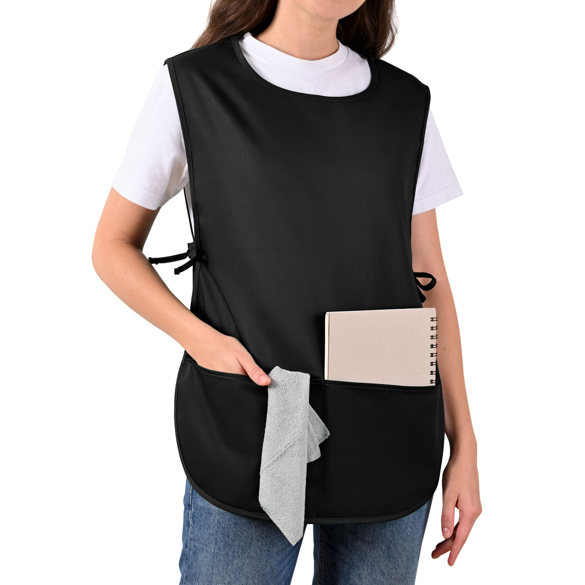 Rotanet Men's and Women's Waterproof Hairstylist Painting Cobbler Work Apron with 2 Large Pockets