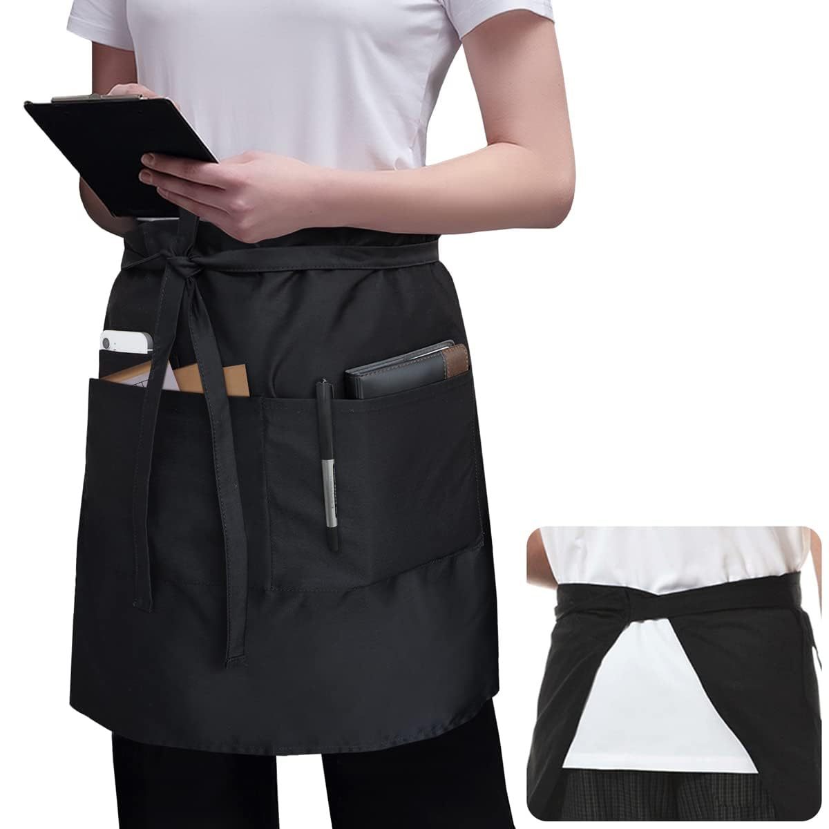 Rotanet Men's and Women's Durable Waterproof and Oil-Proof Bistro Styl