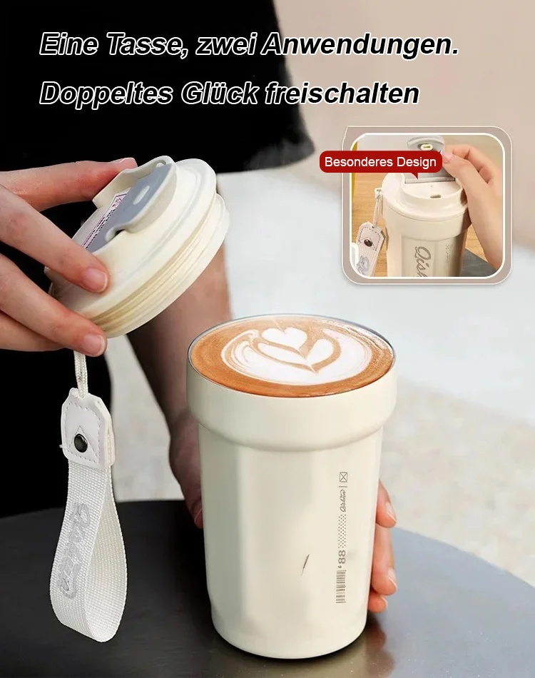 Doppelwandige Edelstahl-Isolierflasche