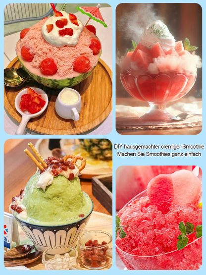 [Drei Sekunden bis zum Smoothie] Magic Pinch Smoothie Cups
