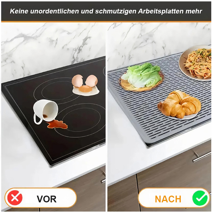 Multifunktionale Schutzmatte für Küchenherde