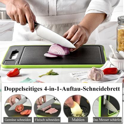Multifunktionales Auftauen Schneidebrett