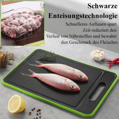 Multifunktionales Auftauen Schneidebrett