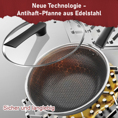 Antihaft-Pfanne aus Edelstahl