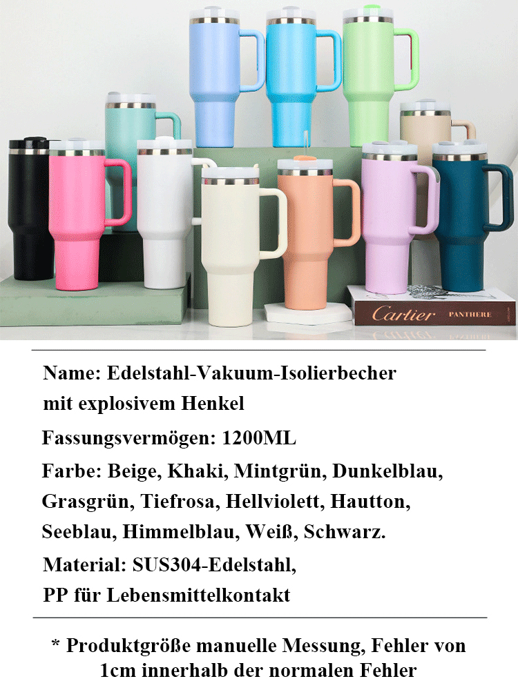 Edelstahl-Vakuumisolierbecher (Isolierbecher aus Edelstahl)