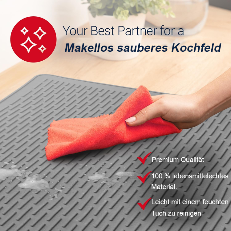 Multifunktionale Schutzmatte für Küchenherde