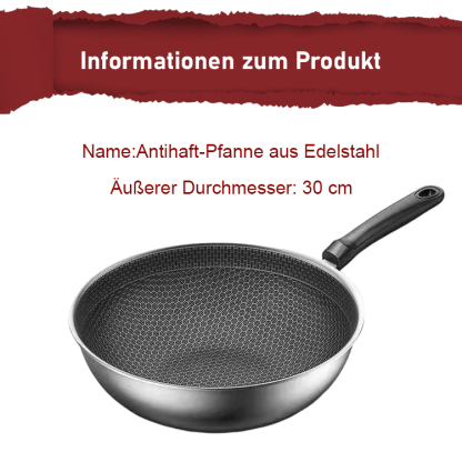 Antihaft-Pfanne aus Edelstahl