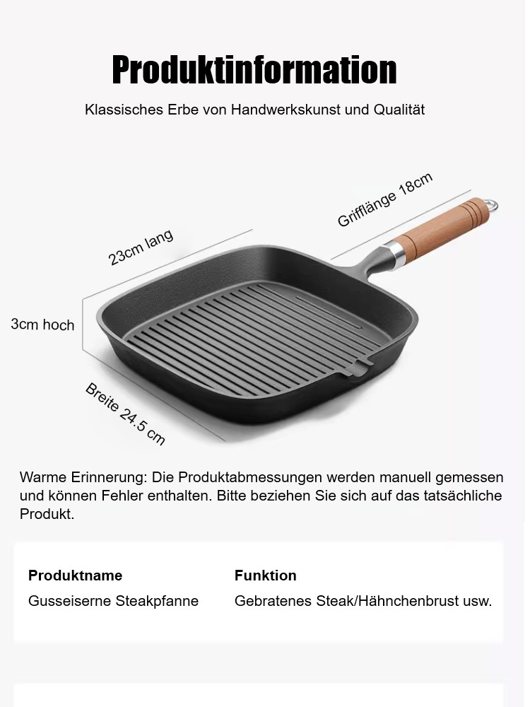 Meisterklasse-Steakpfanne