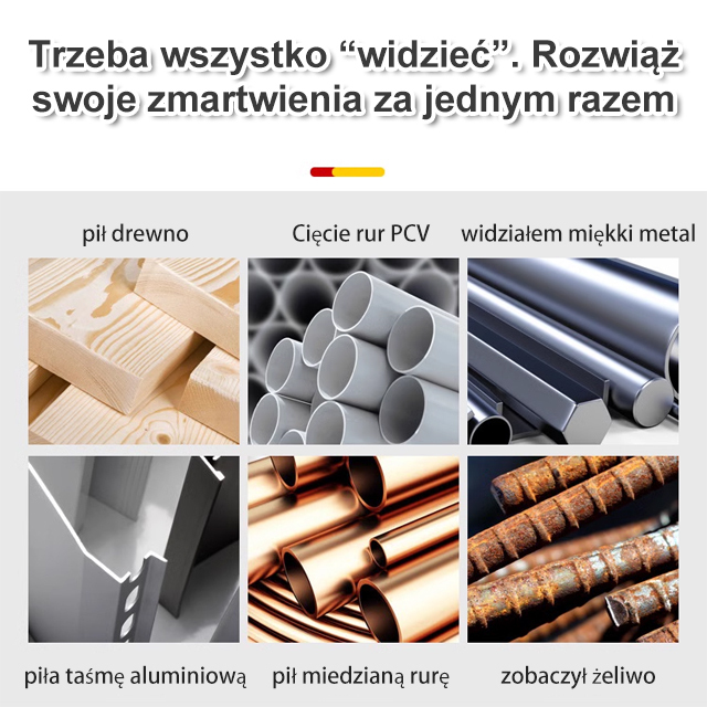 Brzeszczot ze stali szybkotnącej, mały zestaw brzeszczotów, elektryczna szlifierka