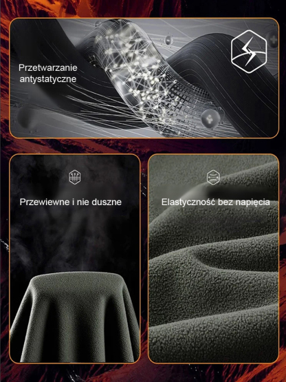 【Norweska marka premium outdoorowa】Kurtka polarowa dwustronna ✨99% kaszmiru✨ Ocena ciepła do -20°C