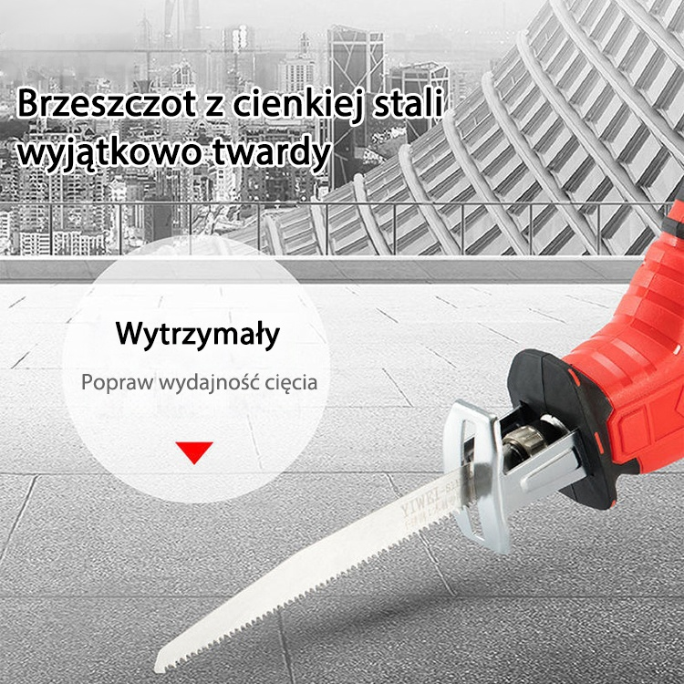 Wielofunkcyjna przenośna piła łańcuchowa na baterie litowe do użytku domowego