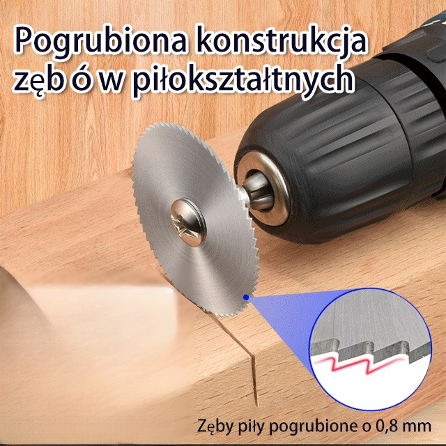 Brzeszczot ze stali szybkotnącej, mały zestaw brzeszczotów, elektryczna szlifierka