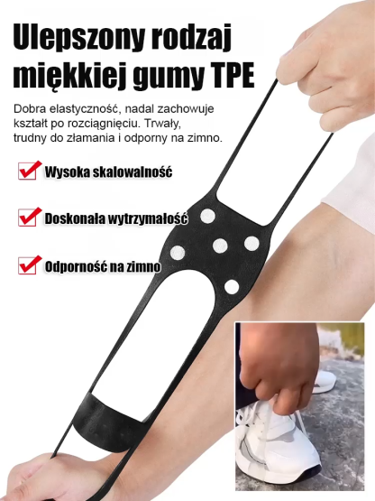 Niewidoczne raki do wędrówek po śniegu na zewnątrz