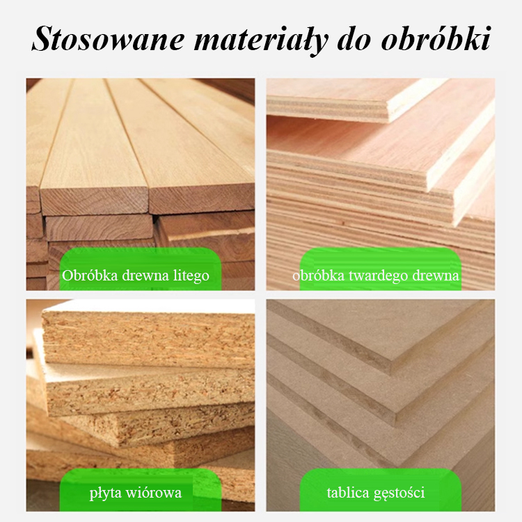 Nóż przycinający do obróbki drewna, narzędzie do frezowania obosieczne