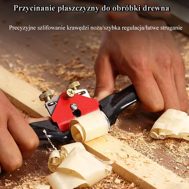 Przycinanie płaszczyzny do obróbki drewna