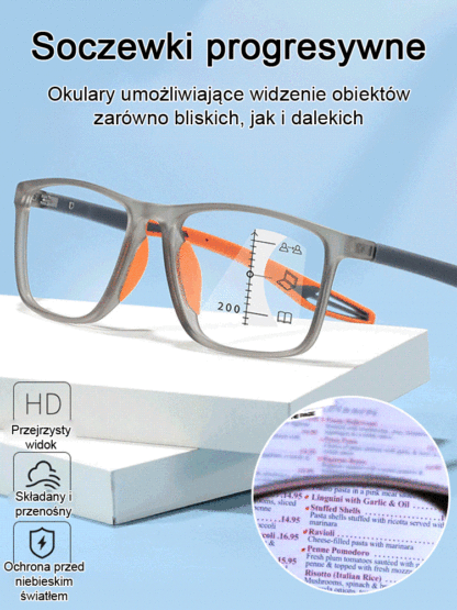 【Niemiecka Technologia】Inteligentne Okulary Auto-Focus|10 lat Gwarancji・Standard UE|Korekcja 0.01s・Lekkie 6g✨