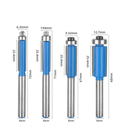 Nóż przycinający do obróbki drewna, narzędzie do frezowania obosieczne
