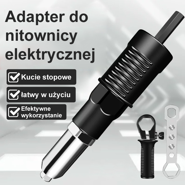 Elektryczny adapter do nitownic