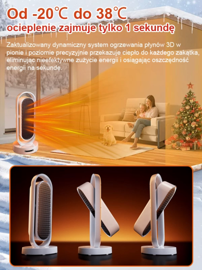 【Mistrz Oszczędzania Energii】Niemiecki grzejnik na cały dom, 3-sekundowe nagrzewanie ❤ Super cena