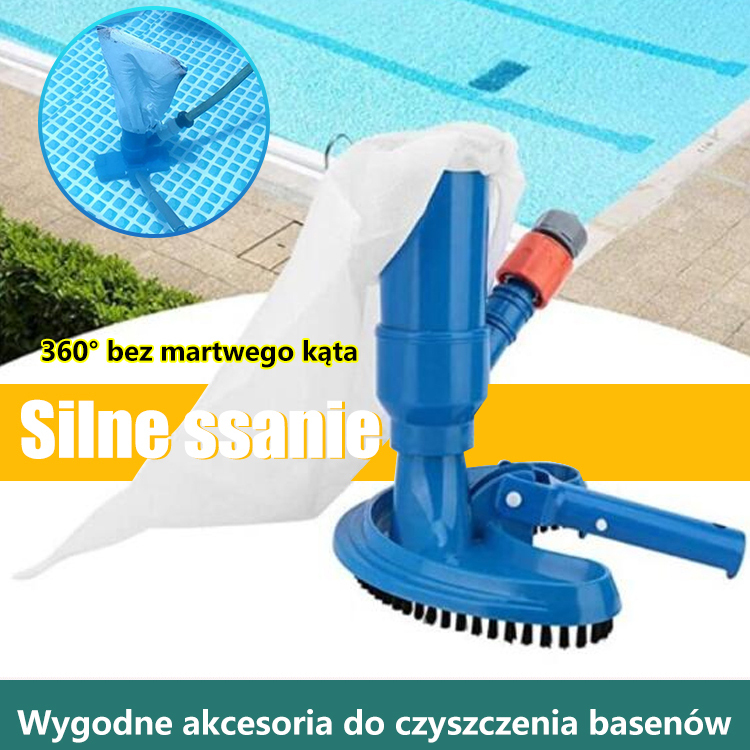 Próżniowa szczotka do czyszczenia basenów