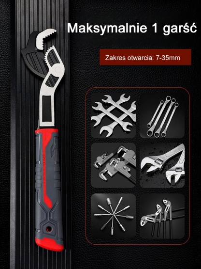 Wielofunkcyjny klucz nastawny