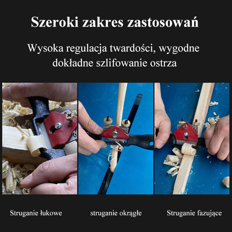 Przycinanie płaszczyzny do obróbki drewna