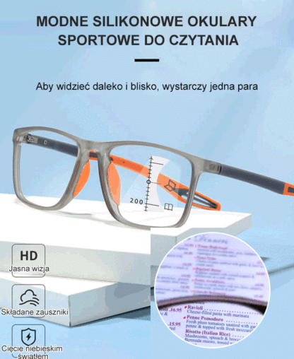 【✨-7,00D~+7,00D Autozoom dla widzenia z bliska i z daleka✨】Ultralekkie i wygodne okulary z filtrem światła niebieskiego dla osób z prezbiopią