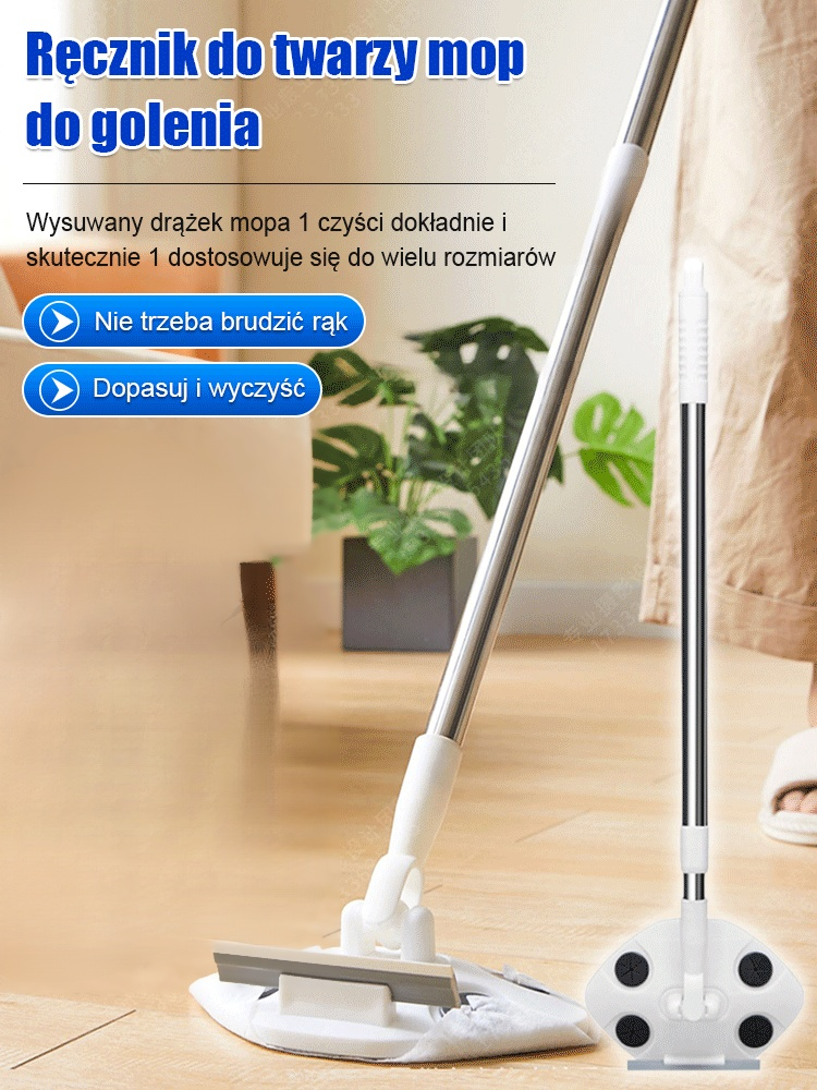 Klamra na ręcznik do twarzy, ściągaczka do wody