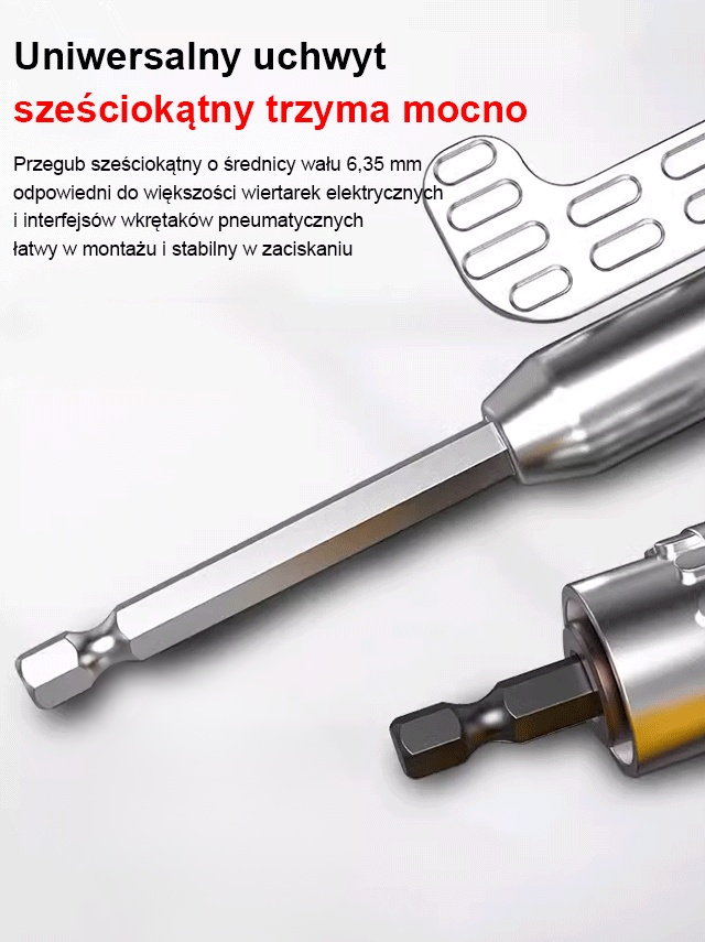 Narzędzie wielofunkcyjne do wkrętarek kątowych, które radzi sobie nawet w najwęższych miejscach.