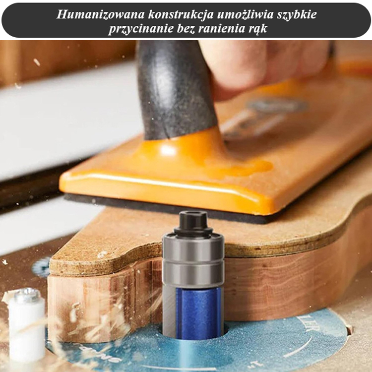 Nóż przycinający do obróbki drewna, narzędzie do frezowania obosieczne