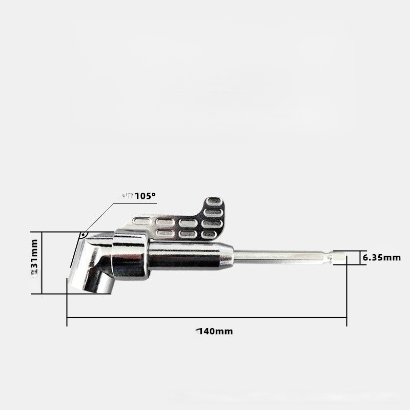 Narzędzie wielofunkcyjne do wkrętarek kątowych, które radzi sobie nawet w najwęższych miejscach.